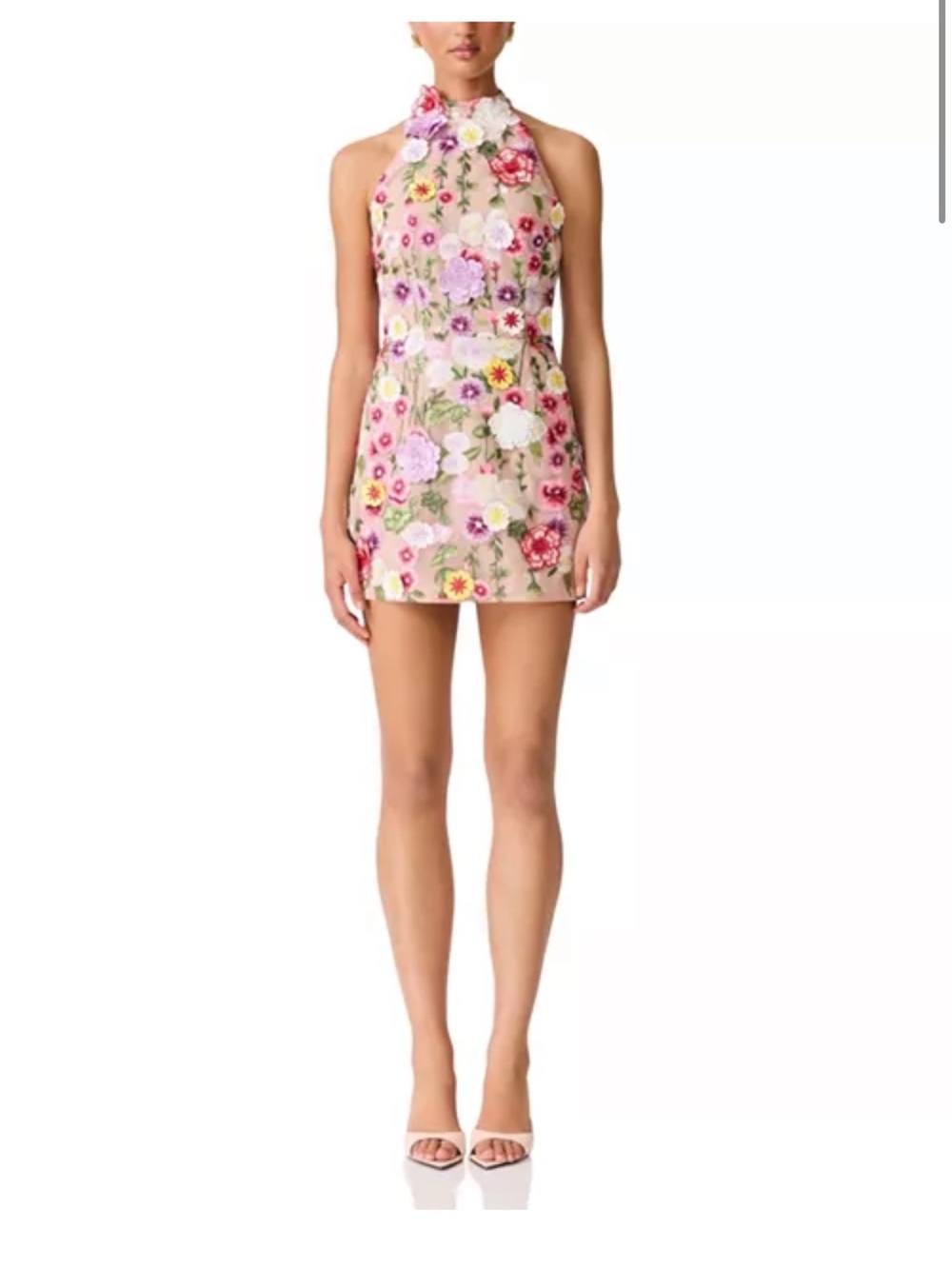 Elliatt Never Floral Mini Dress Size Small Like new
